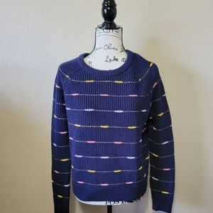 Cable Stitch Brand Blue Knit Sweater M